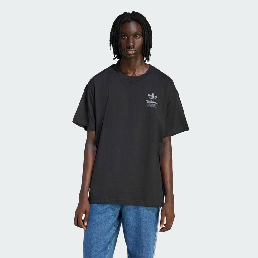 Majica adidas Performance Racing Manga Graphic T-Shirt Črna | HY2086