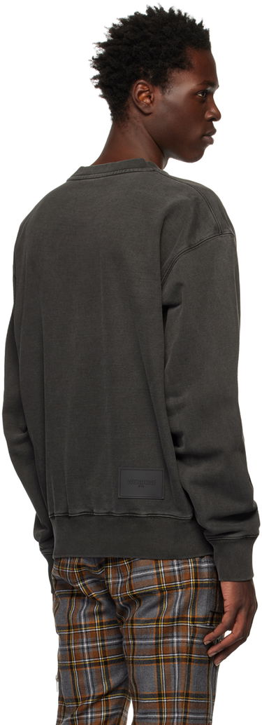 Pulover We11done We11done Basic Sweatshirt Siva | WD-TS3-22-707-U-CH, 2