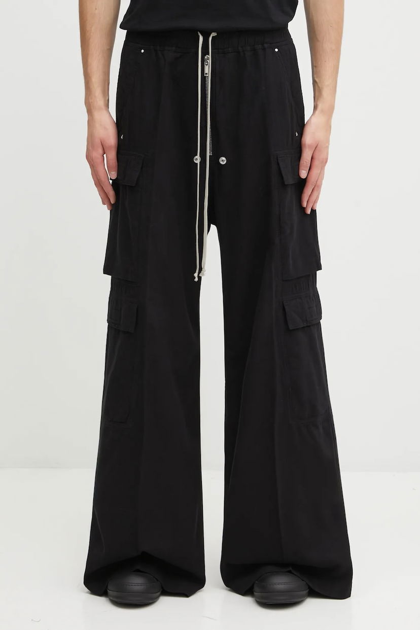 Cargo hlače Rick Owens Rick Owens DRKSHDW Double Cargo Jumbo Belas Cargo Pants Črna | DU02E7398.CFL