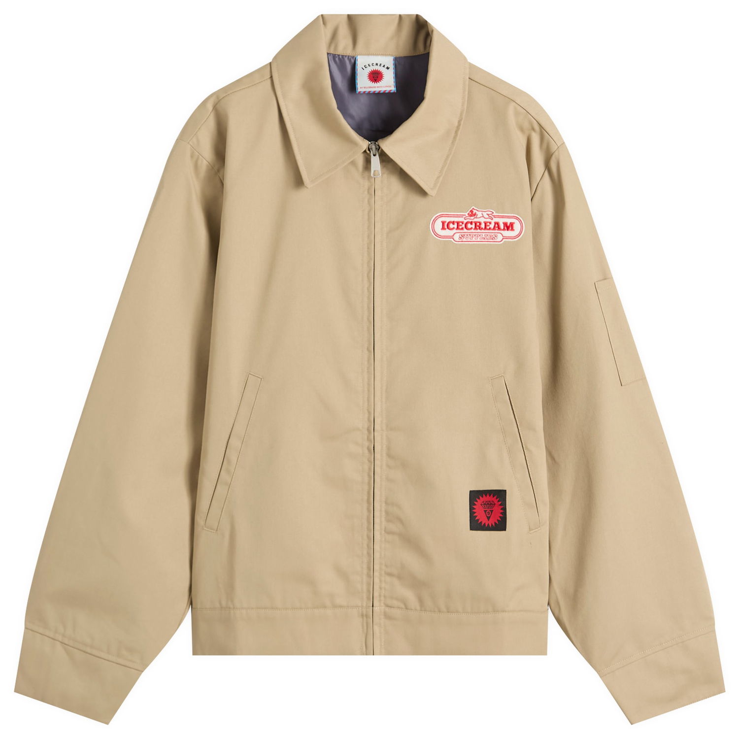 Jakna BBC IceCream IC Supplies Work Jacket, Size Large Bež | IC25305-BRN, 1