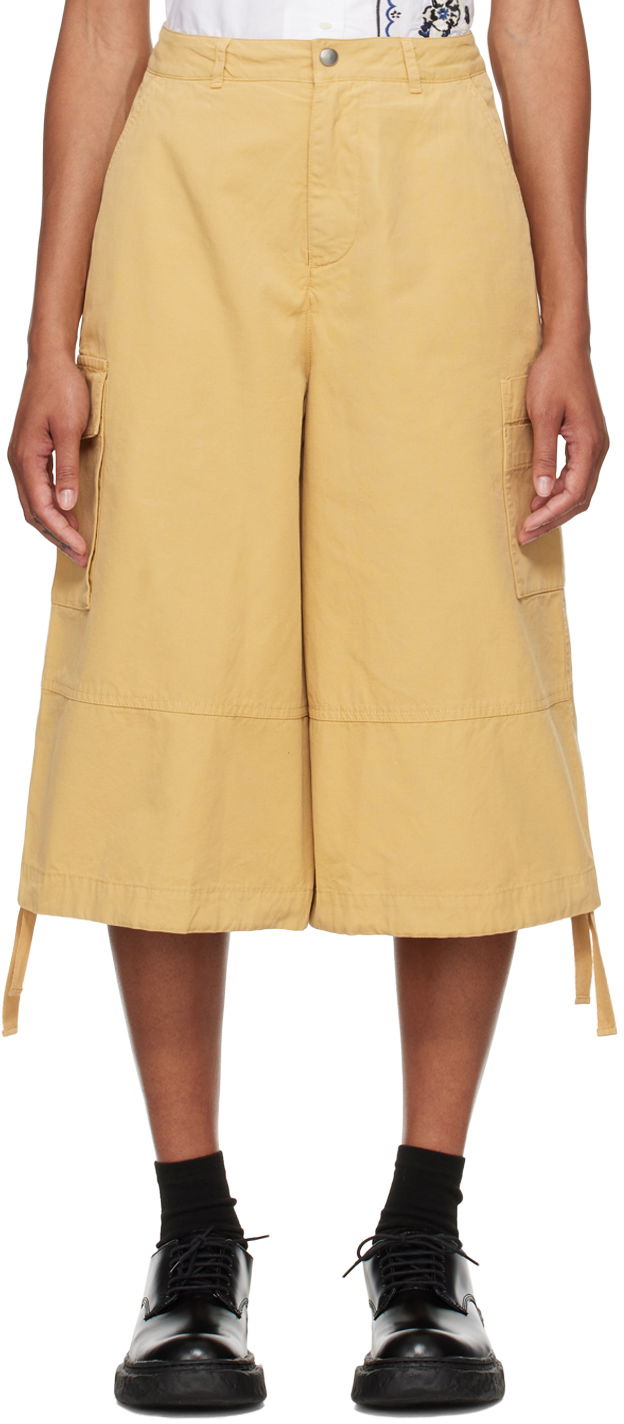 Kratke hlače YMC YMC Venice Cargo Shorts Rumena | Q4WAO, 0