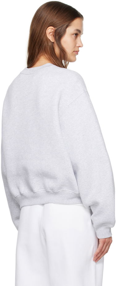Pulover Alexander Wang Crewneck Sweatshirt Siva | 4CC3221360, 2