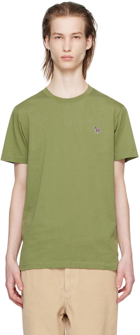 Majica Paul Smith PS Paul Smith Zebra T-Shirt Zelena | M2R-010RZ-M20064-36D