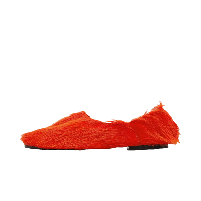 Superge in čevlji Jil Sander Long Hair Loafers Oranžna | J44WZ0001_P3788