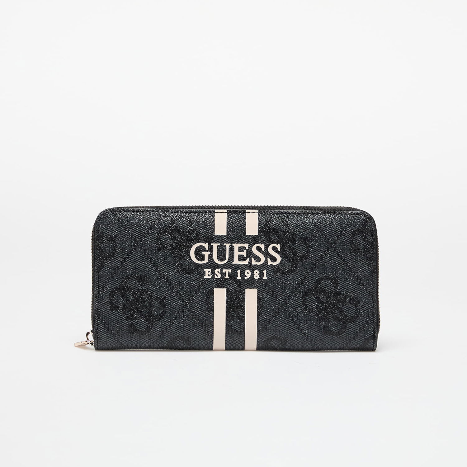 Denarnica GUESS GUESS Laurel II Large Zip Around Wallet Črna | SWOS7459146-CLO, 0