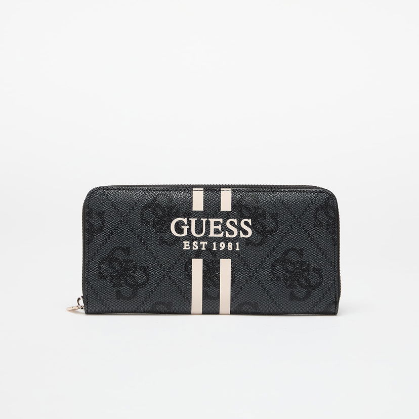 Denarnica GUESS GUESS Laurel II Large Zip Around Wallet Črna | SWOS7459146-CLO