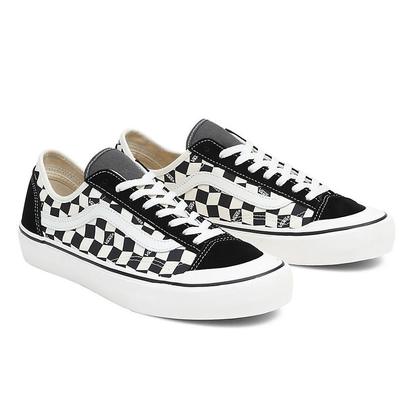 Superge in čevlji Vans Style 136 Decon Vr3 Sf Checkerboard Bela | VN0A4BX91KP