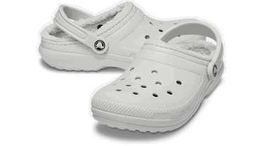 Superge in čevlji Crocs Classic Lined Clogs Bela | 203591-1FT, 1