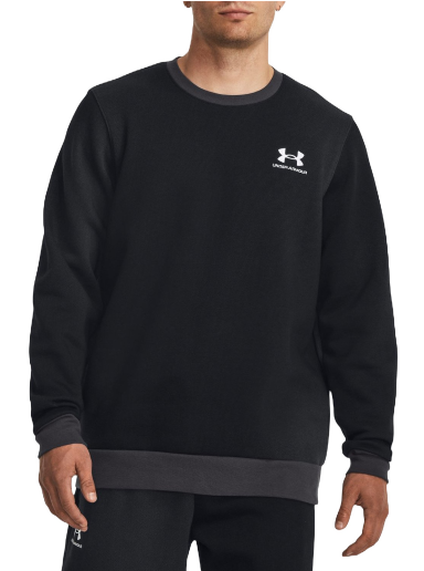Pulover Under Armour Essential Fleece Crewneck Črna | 1381213-001