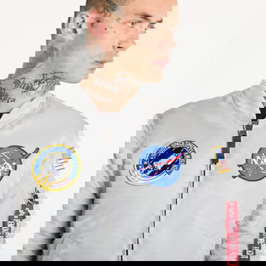 Bomber jakna Alpha Industries Alpha Industries MA-1 VF NASA Bomber Jacket Siva | 166107-666, 2