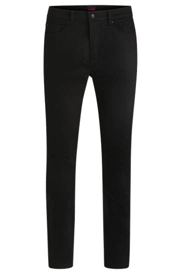 Kavbojke BOSS Slim-Fit Stretch Denim Jeans Črna | 50522163