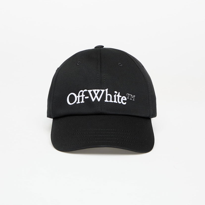 Kapa Off-White Off-White Drill Bookish Baseball Cap Črna | OMLA049C99FAB0011001