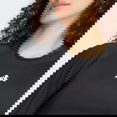 Krop-top adidas Performance Hyperglam Training Crop Long Sleeve Top Črna | IN6773, 5