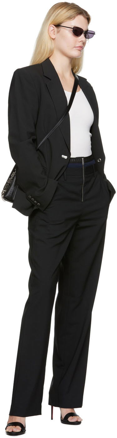 Hlače Dion Lee Dion Lee Layered Trousers Črna | C2052R22, 3