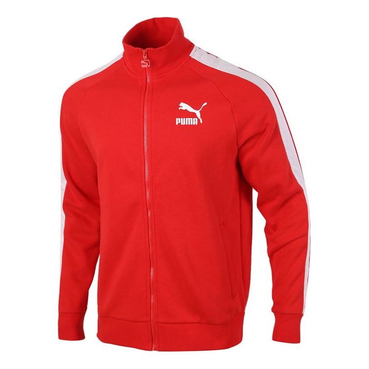 Pulover Puma Iconic T7 Track Jacket Rdeča | 530268-11