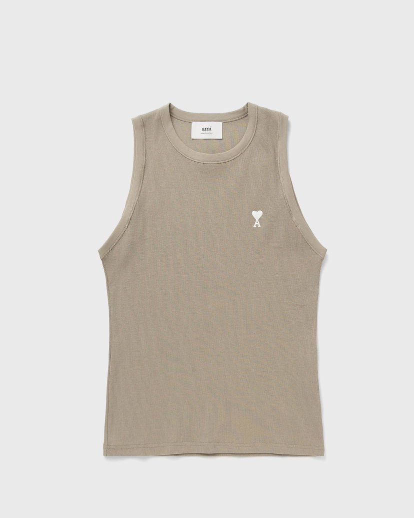 Majica brez rokavov AMI AMI Paris Classic ADC Tank Top Bež | HTK060.JE0117-375
