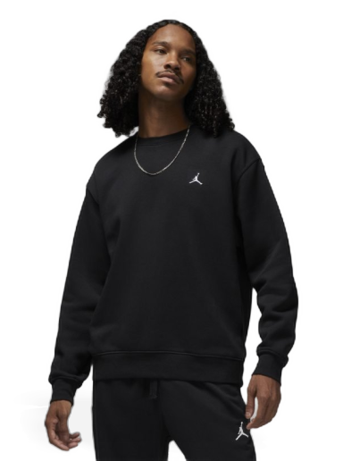 Pulover Jordan Essential Fleece Crew Sweat Črna | DQ7520-010