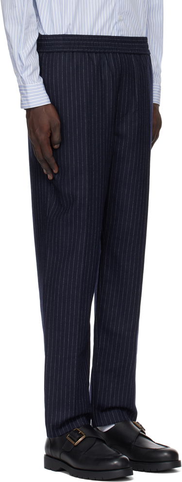 Hlače A.P.C. A.P.C. Pieter Pinstripe Trousers Mornarica | WOARO-H08394, 1
