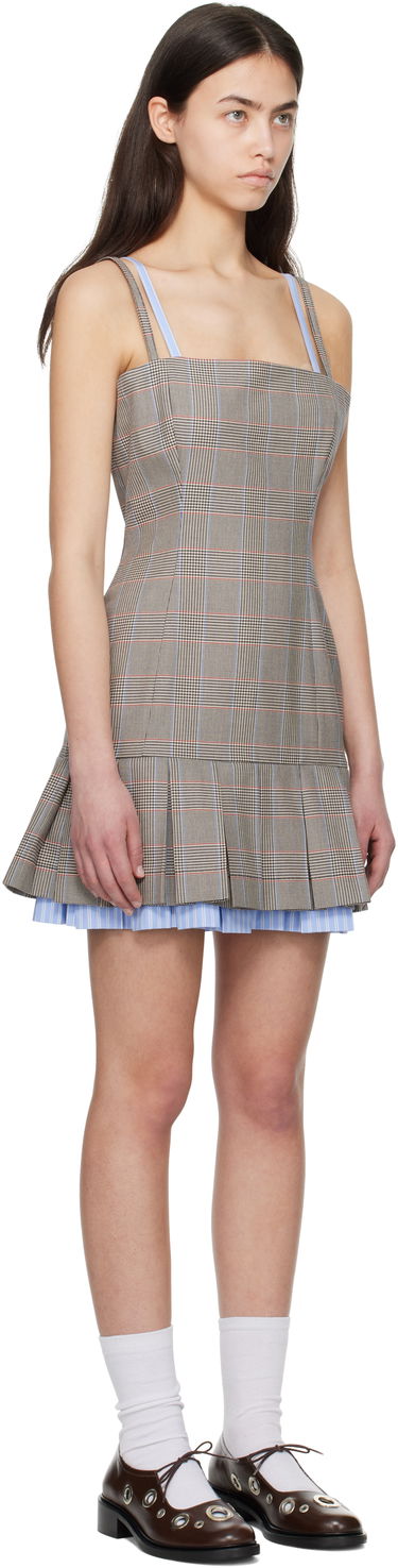 Obleke Charles Jeffrey Loverboy Charles Jeffrey LOVERBOY Pleated Minidress Večbarvna | 54060401, 1