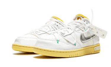 Superge in čevlji Nike Off-White x Dunk Low "Lot 01 of 50" Bela | DM1602-127, 2