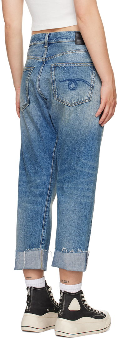 Kavbojke R13 R13 Crossover Jeans Modra | R13W2048-735, 2