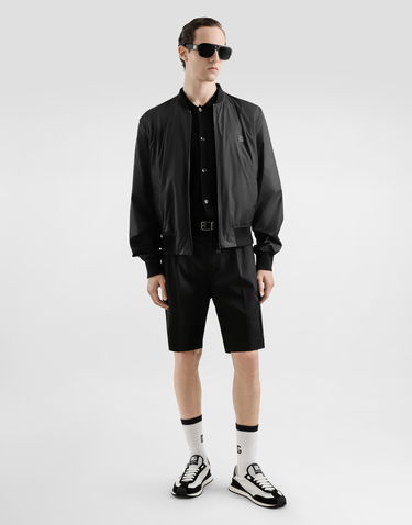 Bomber jakna Dolce & Gabbana Dolce & Gabbana Technical Fabric Bomber Jacket With Tag Črna | G9BLMTFUS27N0000, 1