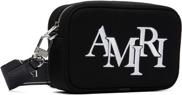 Torba za čez ramo AMIRI AMIRI Staggered Camera Bag Črna | AMBGCM1020, 1