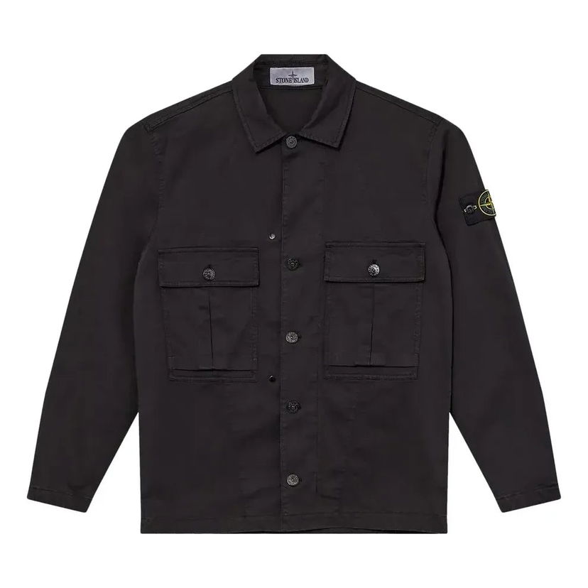 Srajce Stone Island Stone Island Men's Overshirt Črna | 791510414-V0029