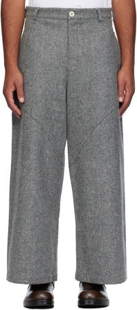 SAGE NATION Wool Carpenter Trousers