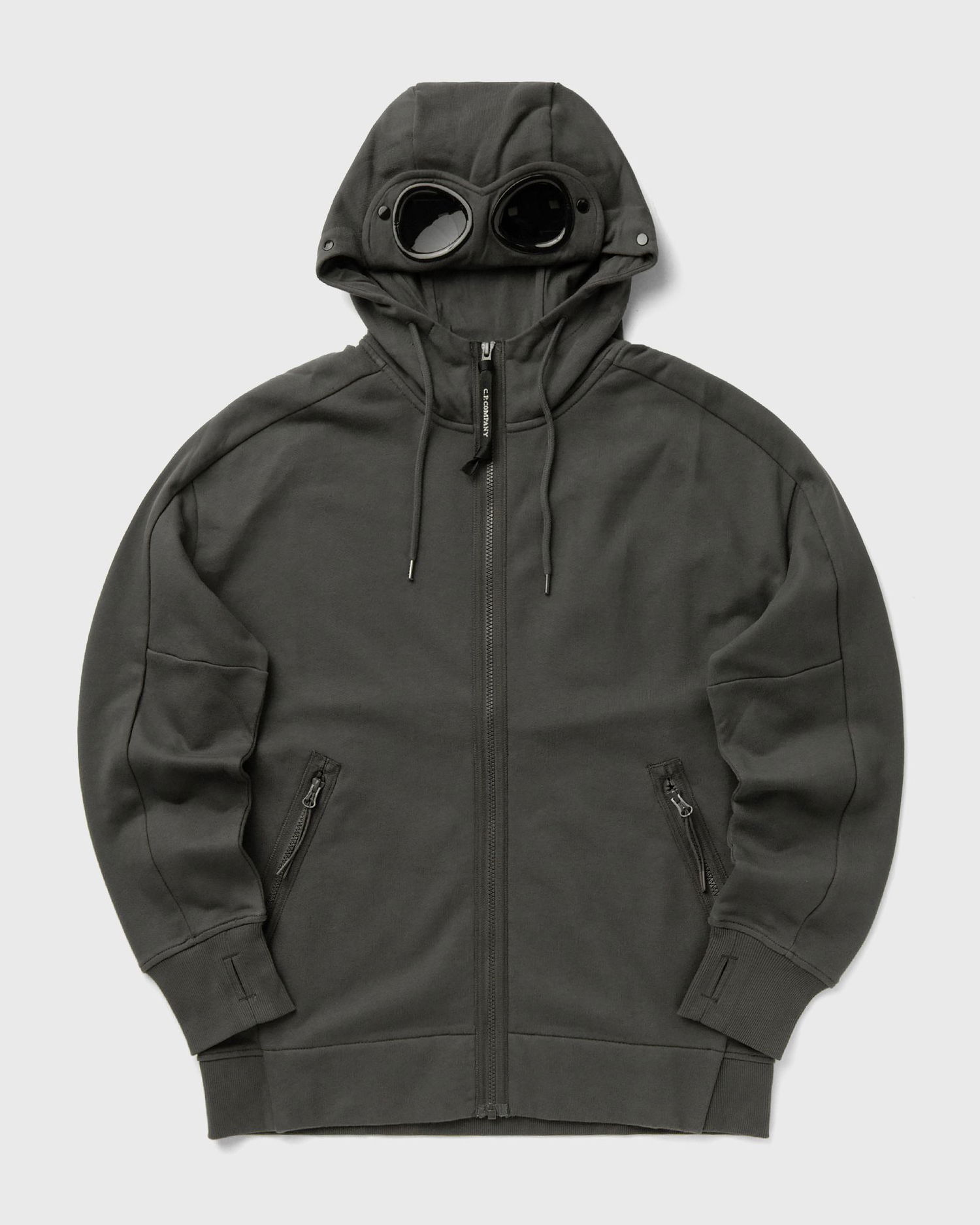 Pulover C.P. Company Goggles Zip Hoodie Siva | 19CMSS715A005086W-978, 0