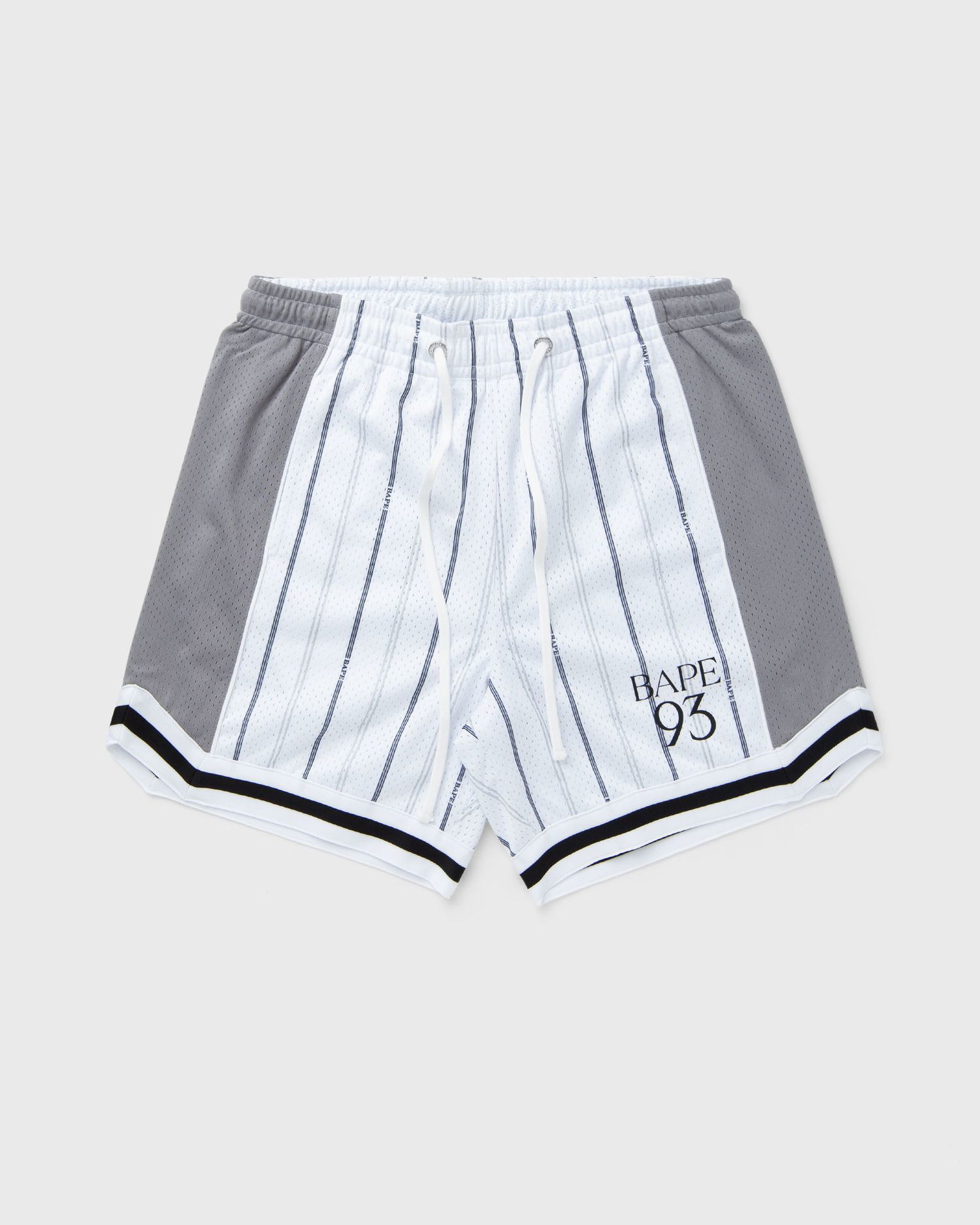 Kratke hlače BAPE Reversible Relaxed Fit Mesh Shorts Bela | 001SPL301325MWH, 1