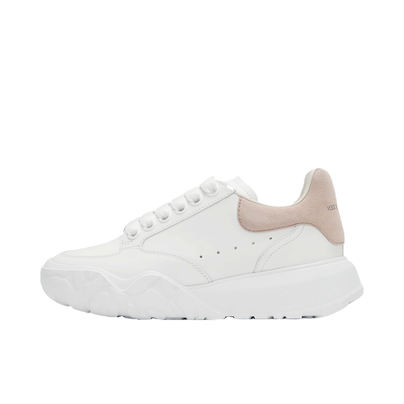 Superge in čevlji Alexander McQueen Court Trainer Sneakers "White & Pink" Bela | 633915WIA9A