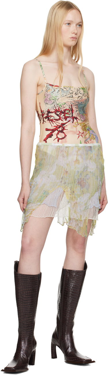 Krila Diesel Diesel M-Atreius Miniskirt Rumena | A18023 0AFBS, 3