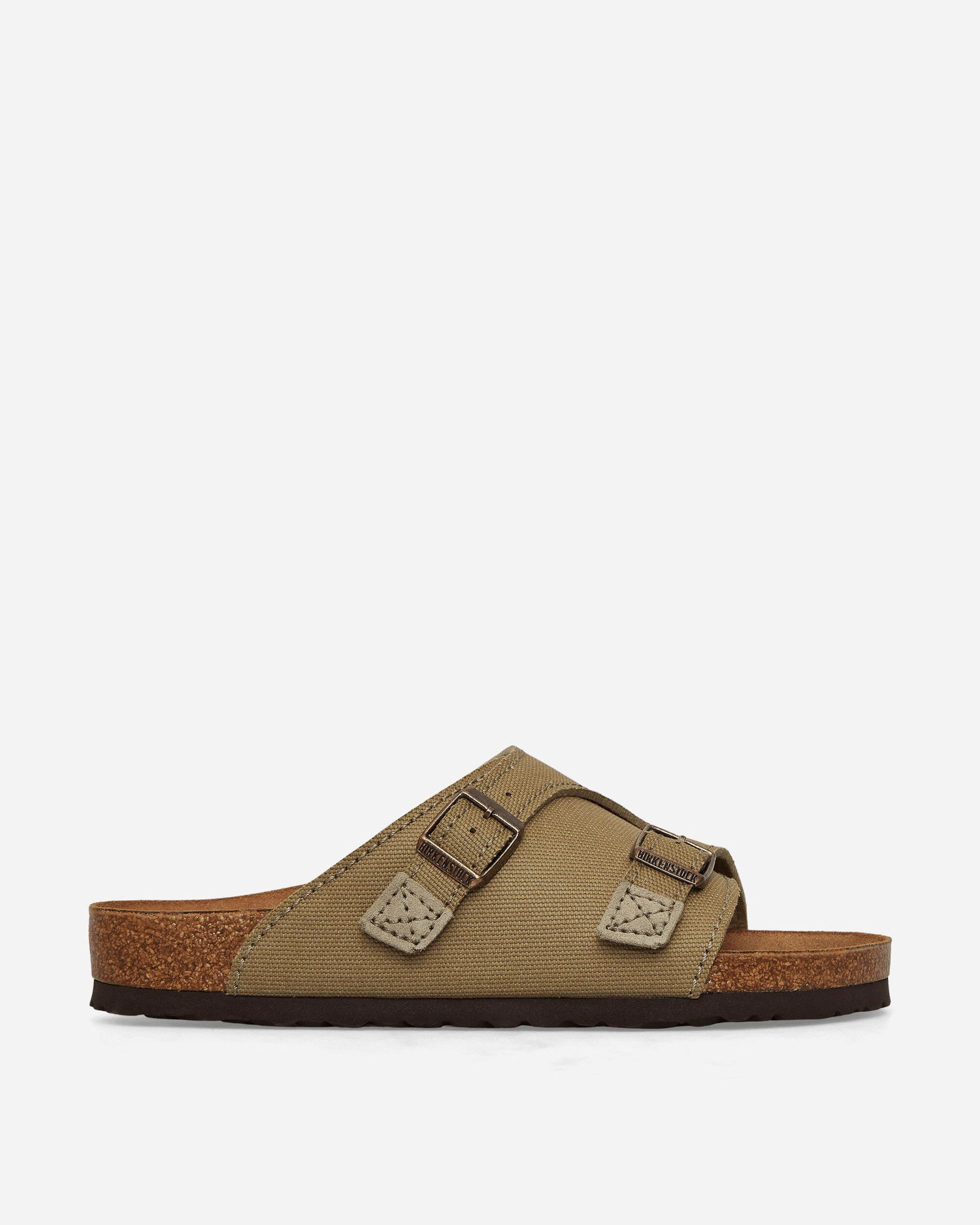Superge in čevlji Birkenstock Zürich Suede Canvas Sandals Zelena | 1028755, 1
