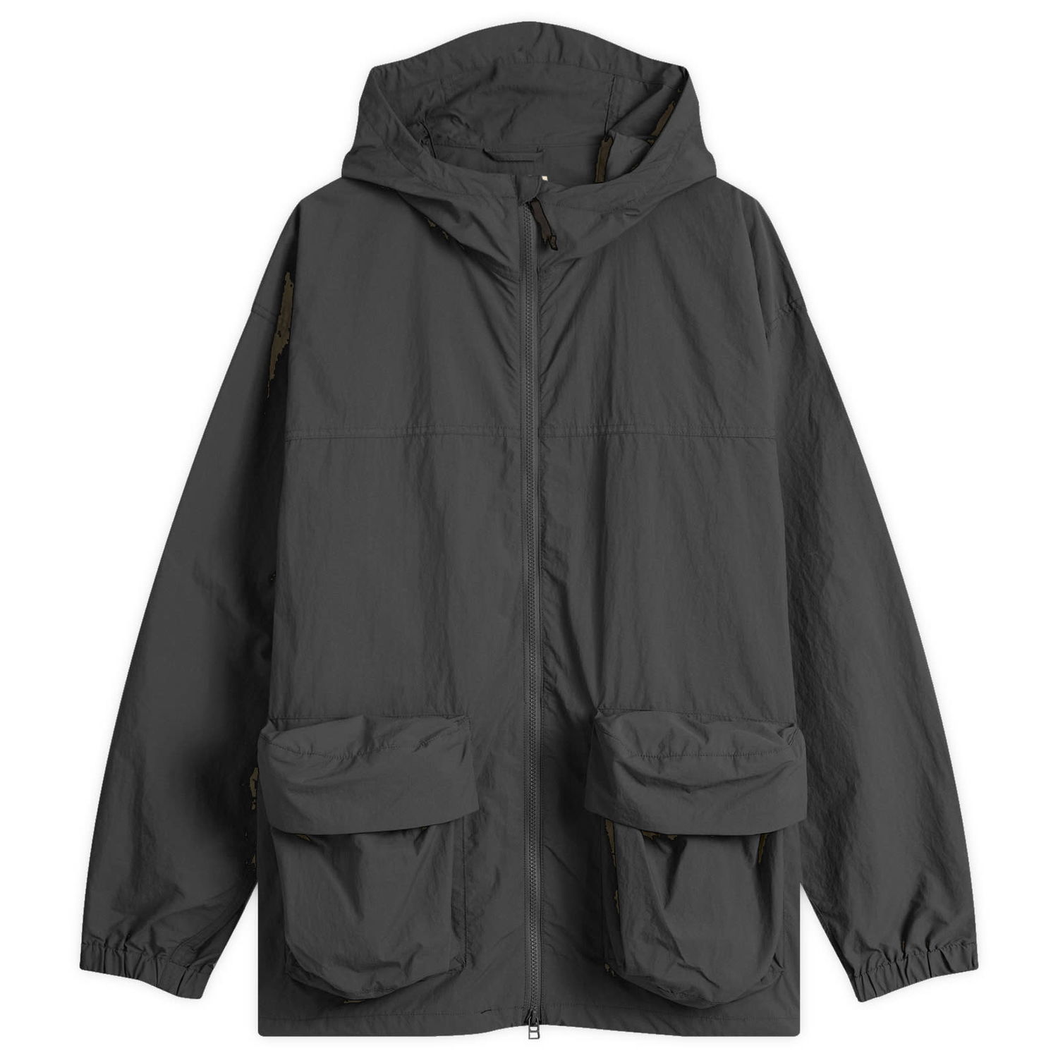 Vetrovka Snow Peak Snow Peak Nylon Tussah Jacket, Size Large Siva | JK-25SU008-BK, 0