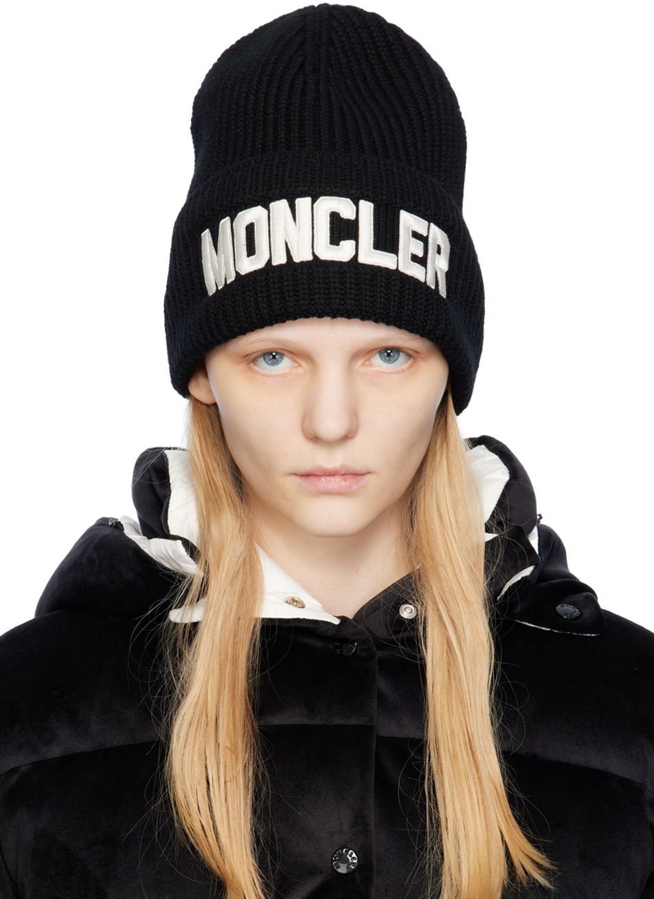 Beanie Moncler Embroidered Črna | I20933B00049M1131, 0