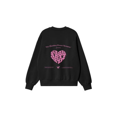 Pulover Carhartt WIP Black Graphic Print Sweatshirt Črna | I034419_8, 2