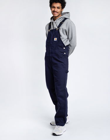 Hlače in kavbojke Carhartt WIP Bib Overall Mornarica | I026462, 3