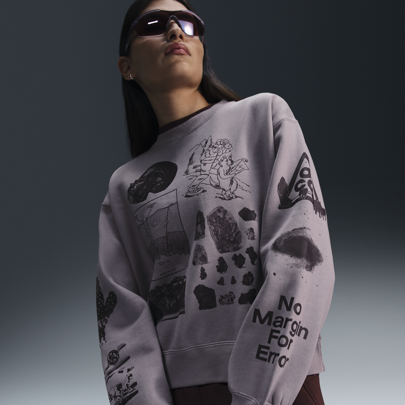 Pulover Nike ACG ACG Tuff Fleece Therma-FIT Repel Crewneck Sweatshirt Siva | FV7329-226