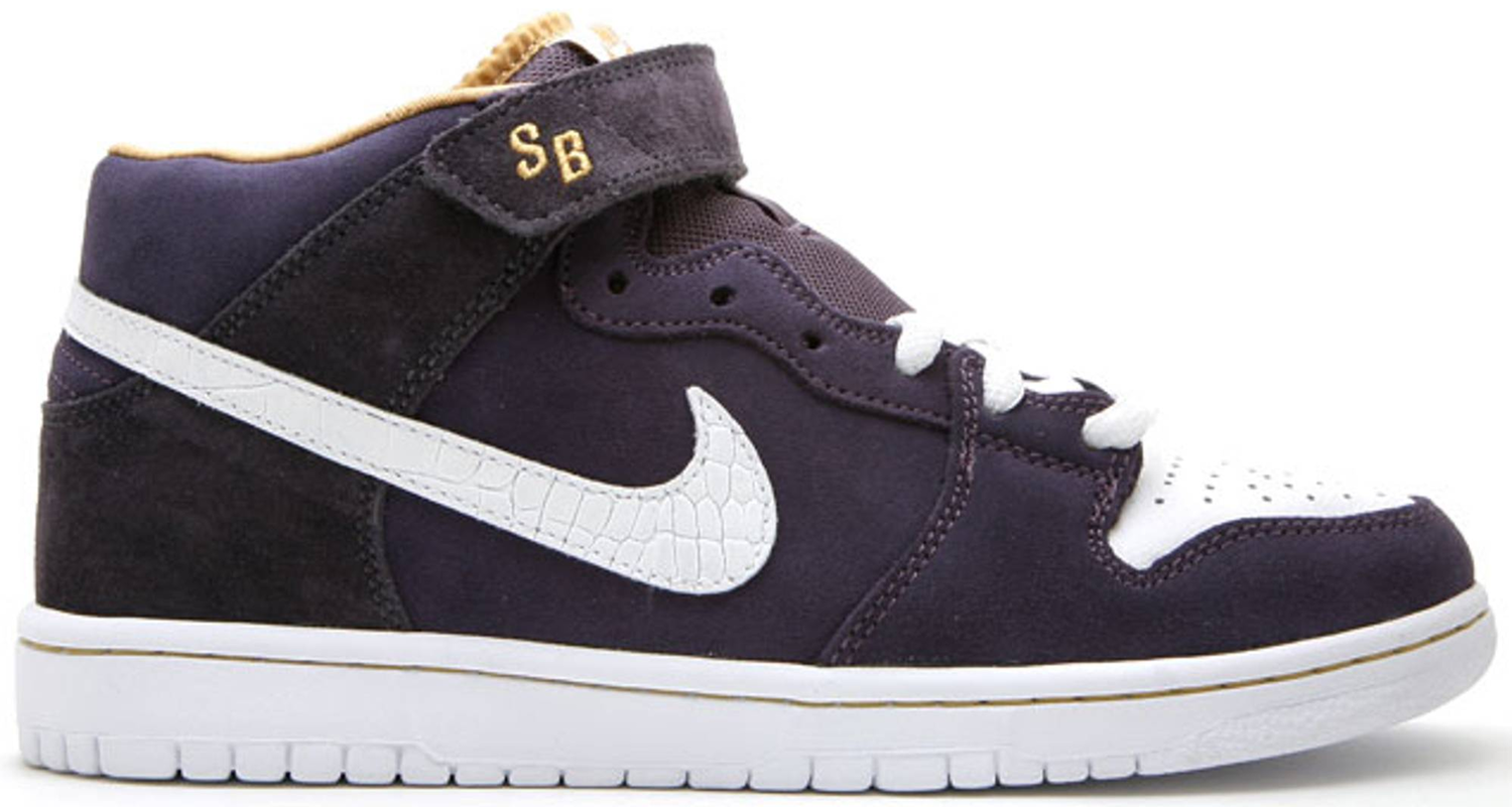Superge in čevlji Nike SB SB Dunk Mid Abyss Bordo | 314383-511, 0