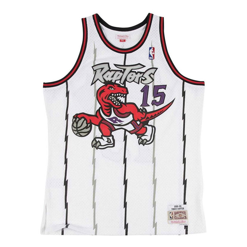 Majica brez rokavov Mitchell & Ness Mitchell & Ness Toronto Raptors 1998-99 Vince Carter Swingman Jersey Bela | 3N2B7BHM0-RAPVC