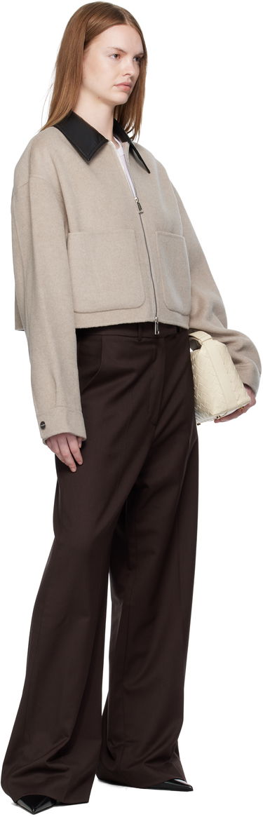 Jakna Nanushka Nanushka Phebe Cropped Jacket Bež | NW25PFJK12392, 3