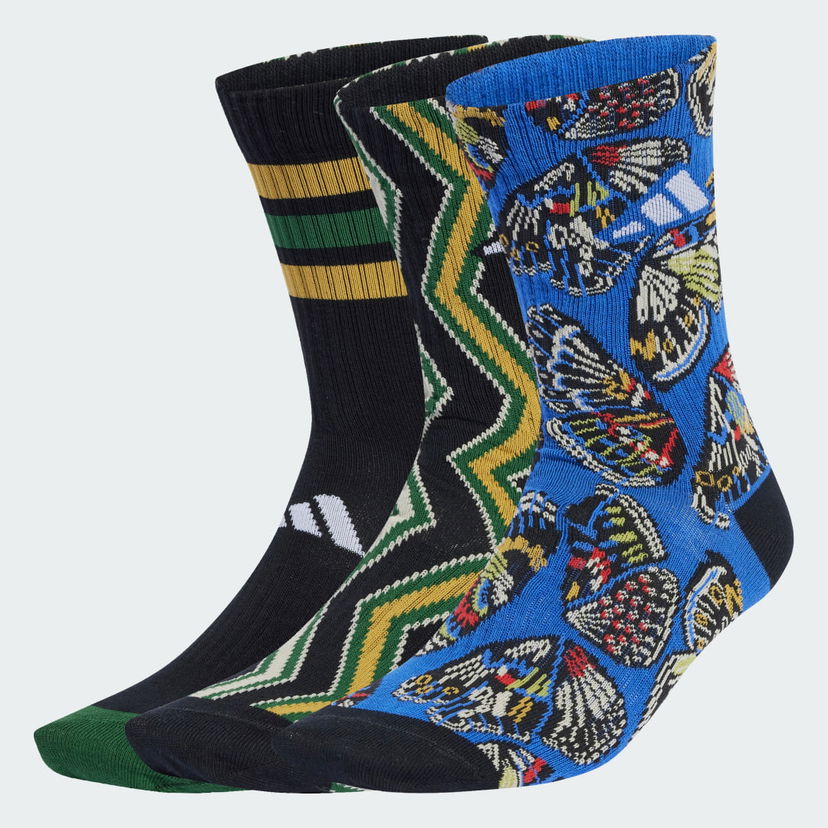 Nogavice adidas Performance Farm Crew Socks 3 Pairs Modra | JN2675
