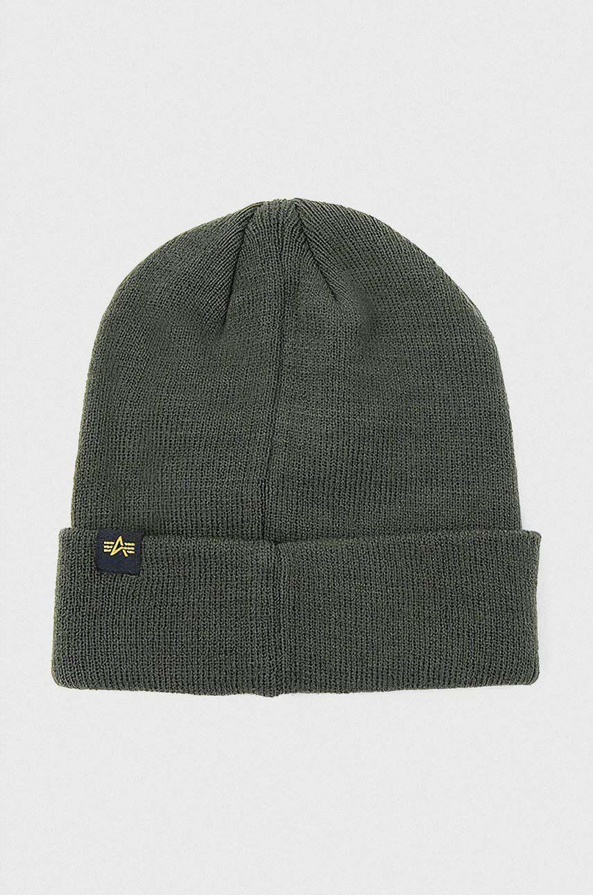 Beanie Alpha Industries Beanie Crew Zelena | 128924.257, 1