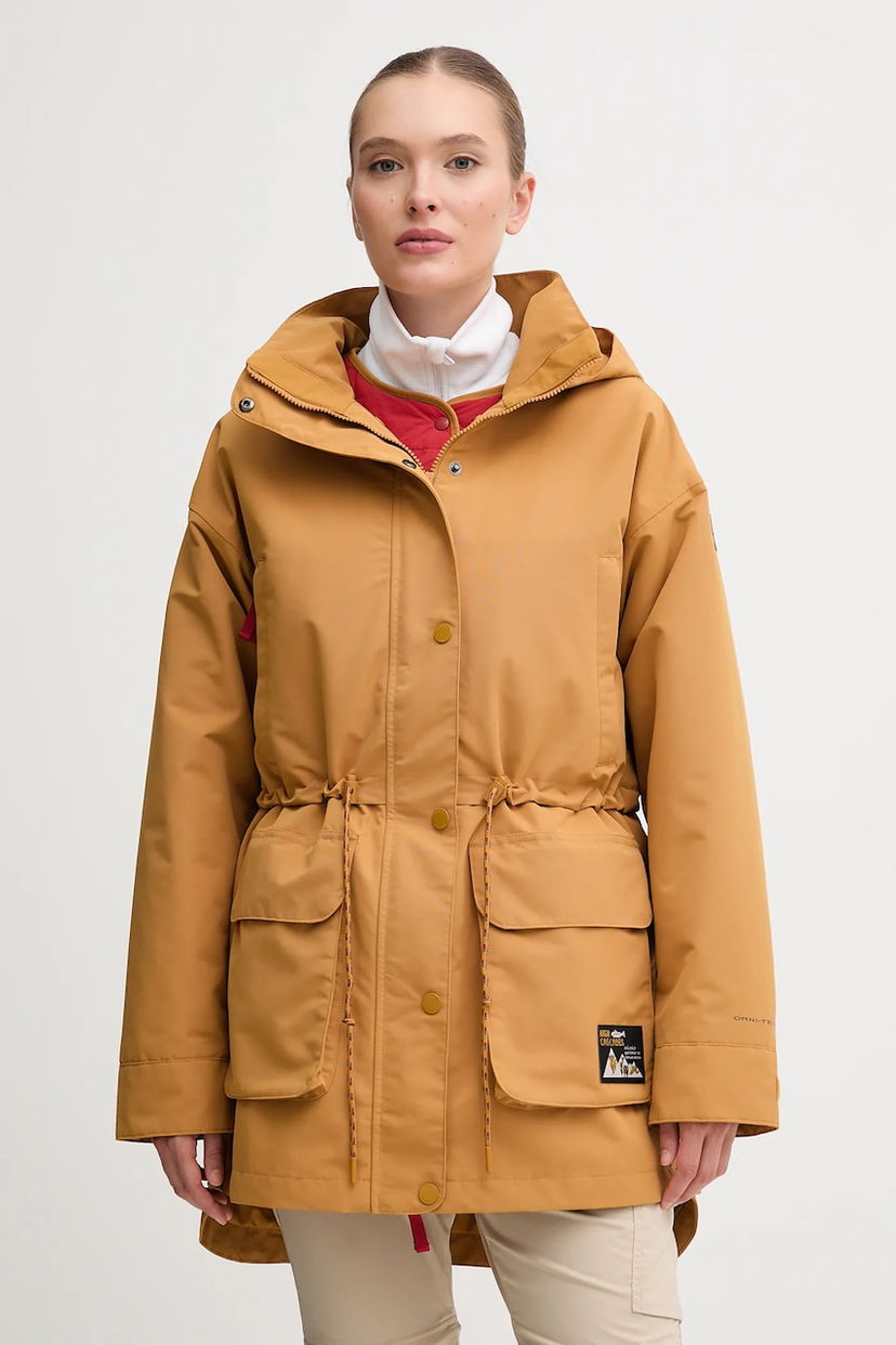 Parka Columbia Columbia High Cascades Interchang Oversize Parka Rumena | 2141501