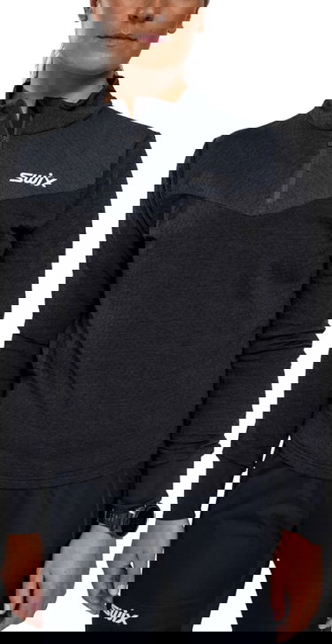 Srajce SWIX Swix Dynamic Midlayer Half Zip Top Črna | 10084-23-10150, 0