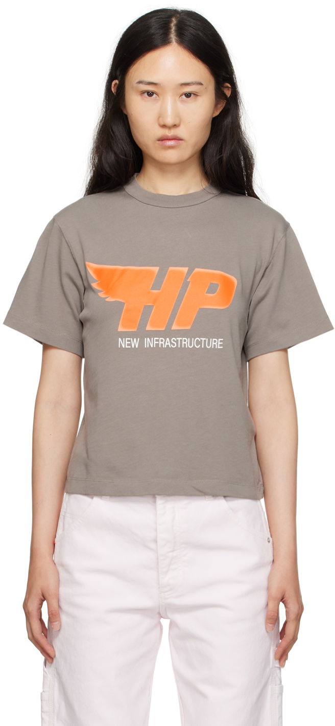 Majica HERON PRESTON Fly T-Shirt Siva | HWAA032F23JER0100920, 0