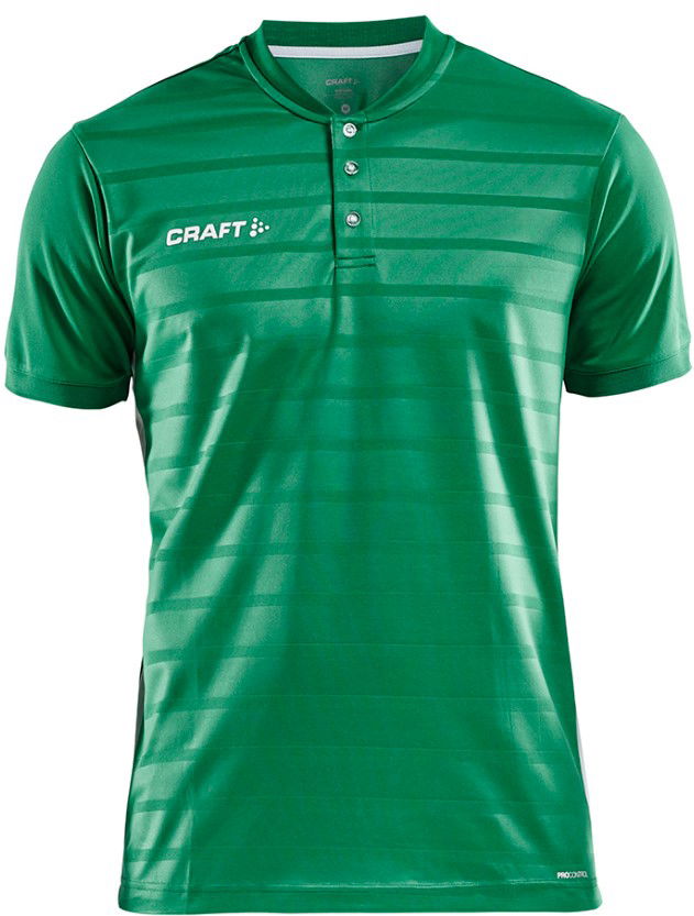 Dres Craft PRO CONTROL BUTTON Jersey Green Zelena | 1906695-651900