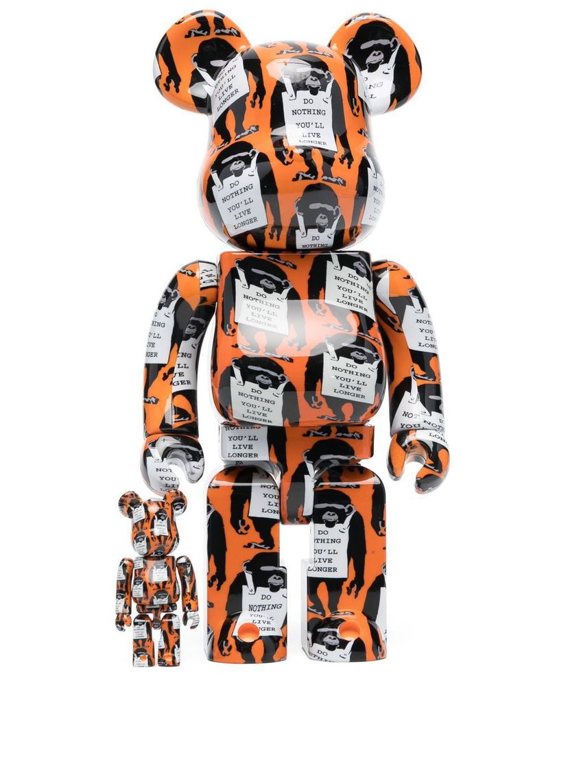 Collectibles Medicom Toy Brandalism Bearbrick toy set - Orange Večbarvna | BXMDCBBMS40010018787253
