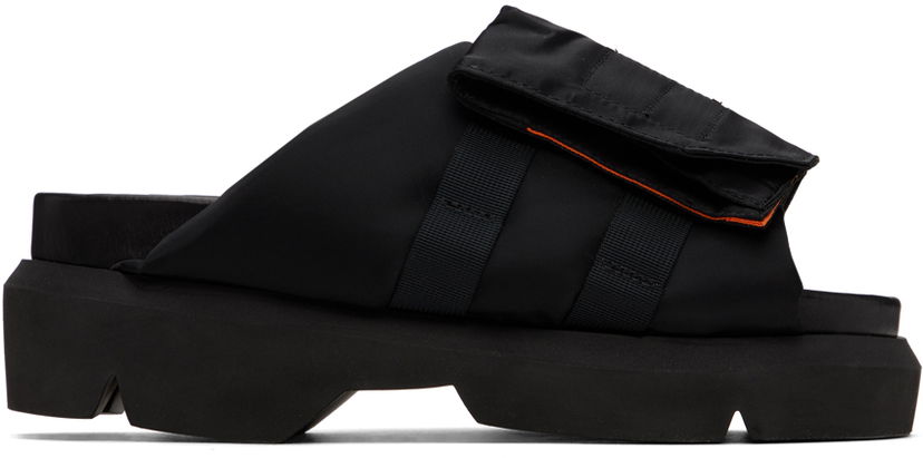 Modni dodatki sacai sacai Pocket Slides Črna | 24-07179